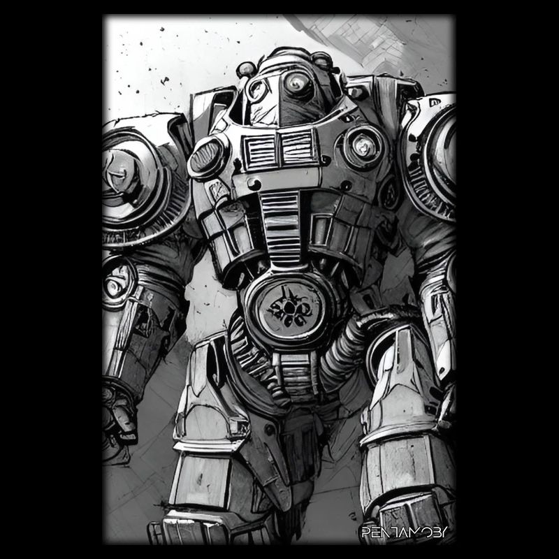 Kampfbot Robot Super Soldier Machine Warrior