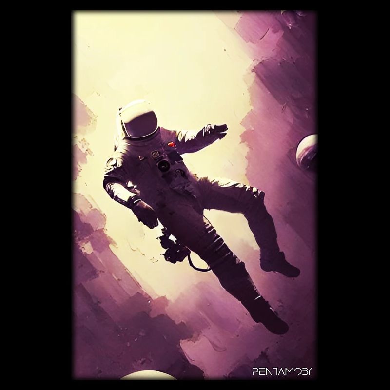 Technologie de science-fiction Astronaut Future