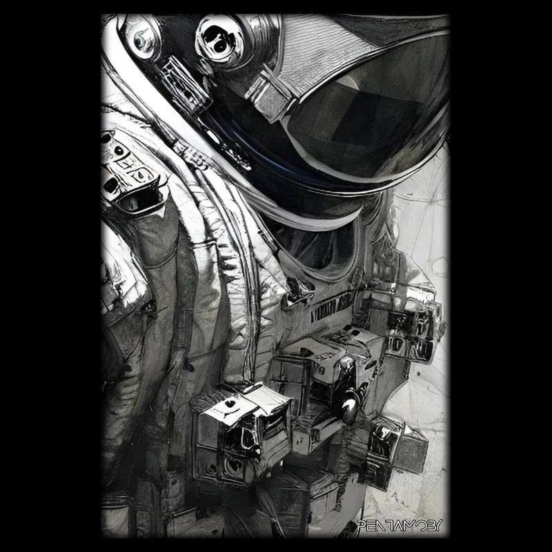 Astronaut Future Sci-Fi Technology