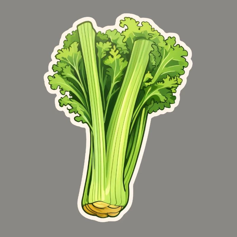 Staudensellerie oder Stangensellerie