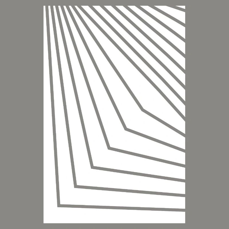Angular Concentric Lines