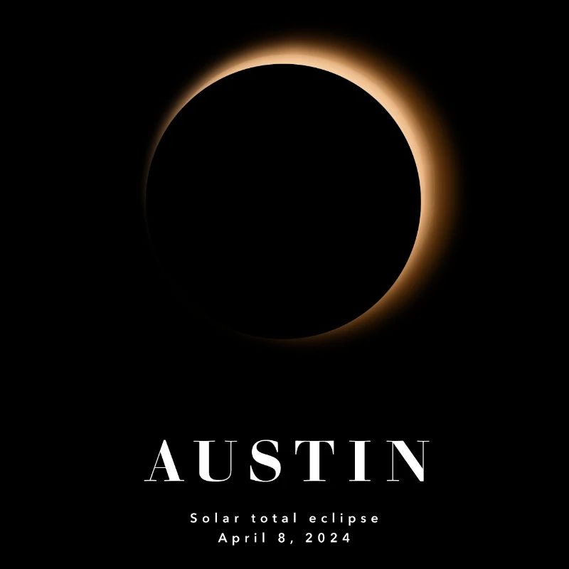 AUSTIN TOTAL SOLAR ECLIPSE 2024