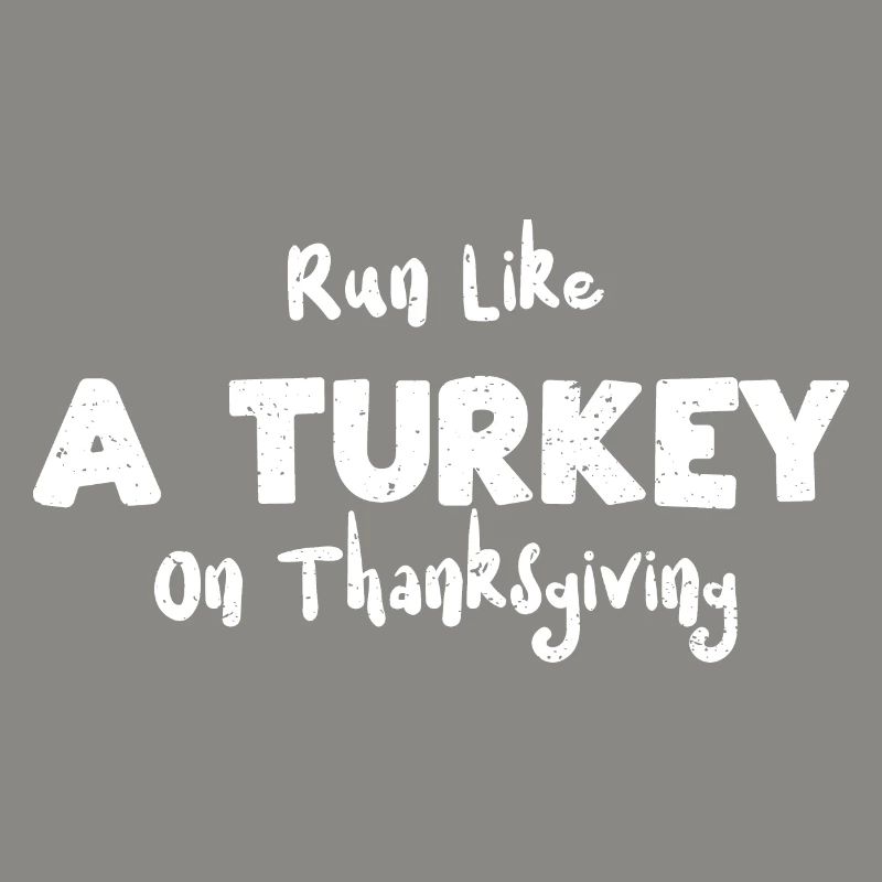 Courez comme une dinde à Thanksgiving