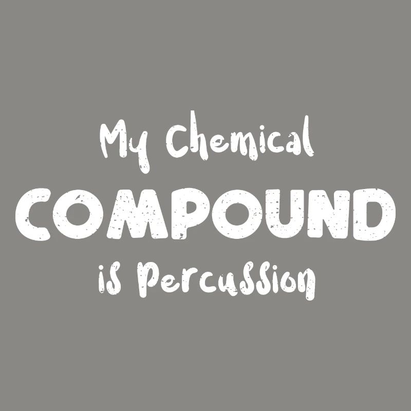 Mon composé chimique est la percussion