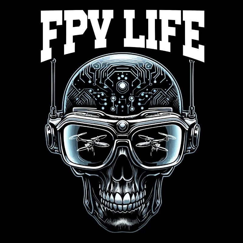 Pilote de drone FPV, télécommande
