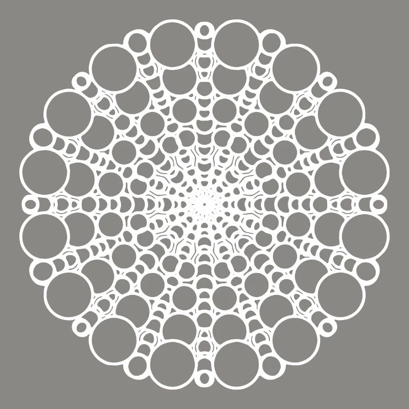 Geometric Mandala Circles Round Pattern Shape