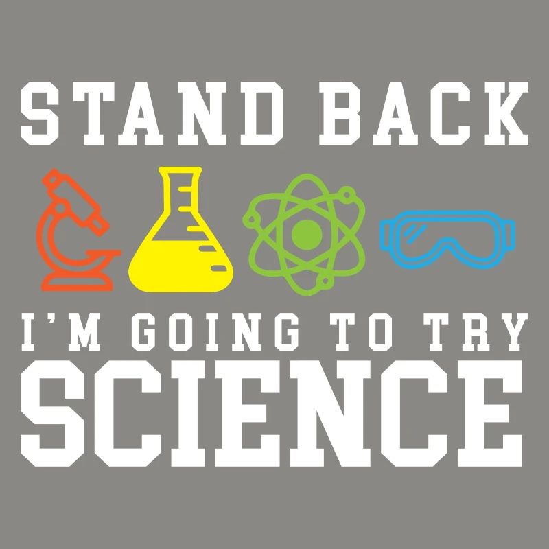 Stand Back Laboratory Experiment Gift