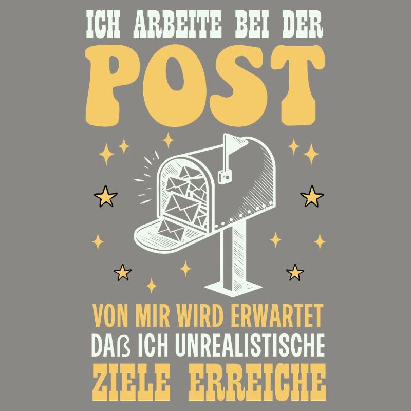Postboten ICH ARBEITE BEI DER POST VON MIR WIRD