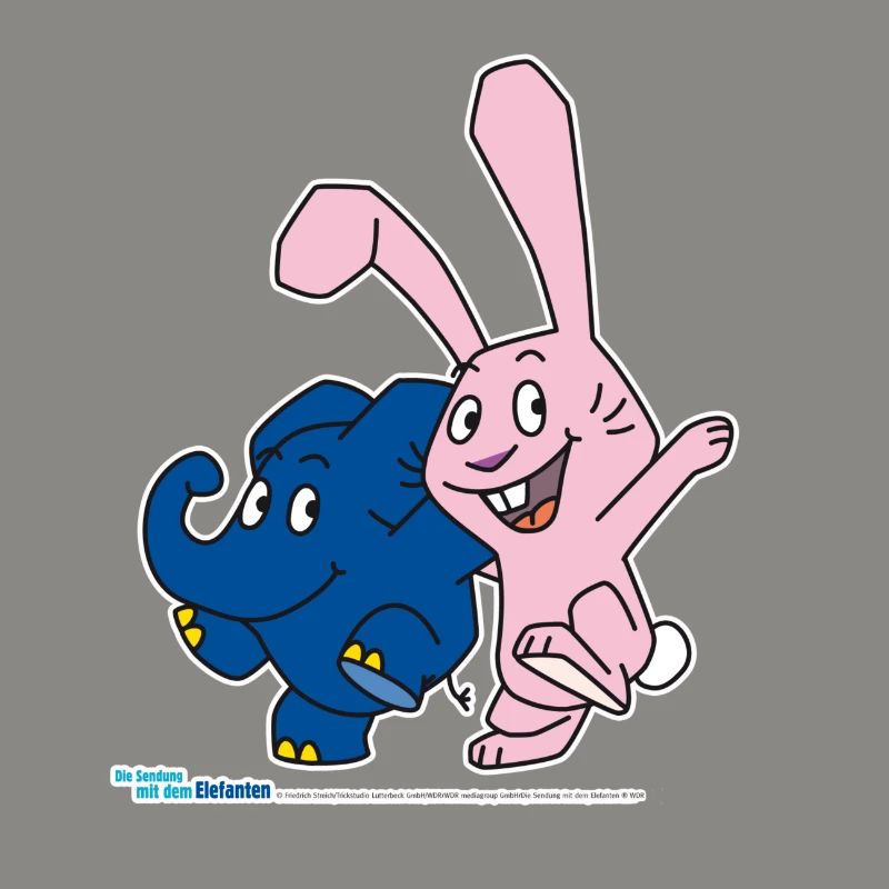 Elephant and rabbit hopping