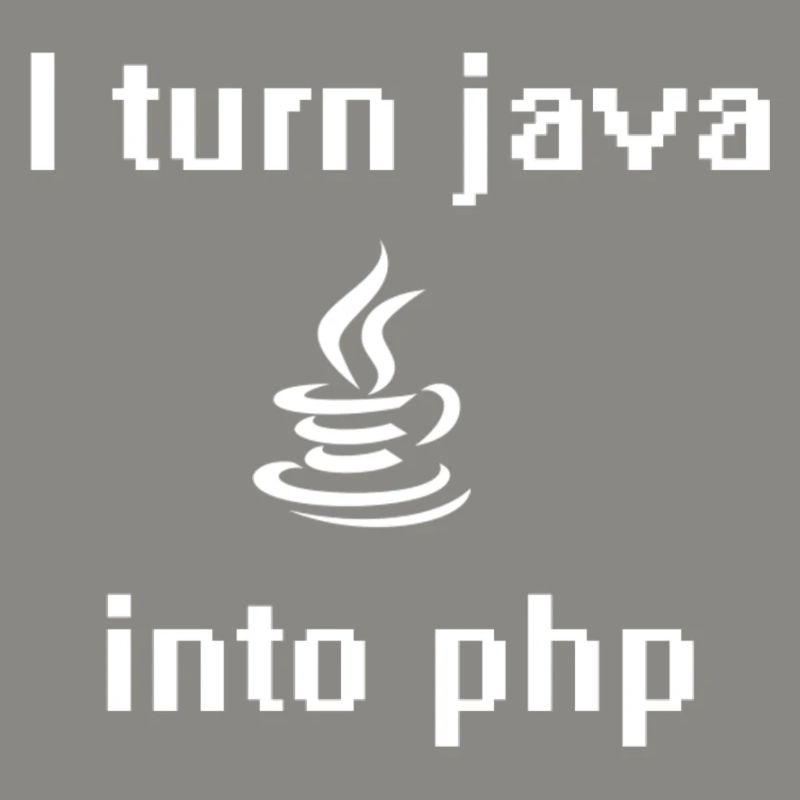 Ich verwandle Java in PHP
