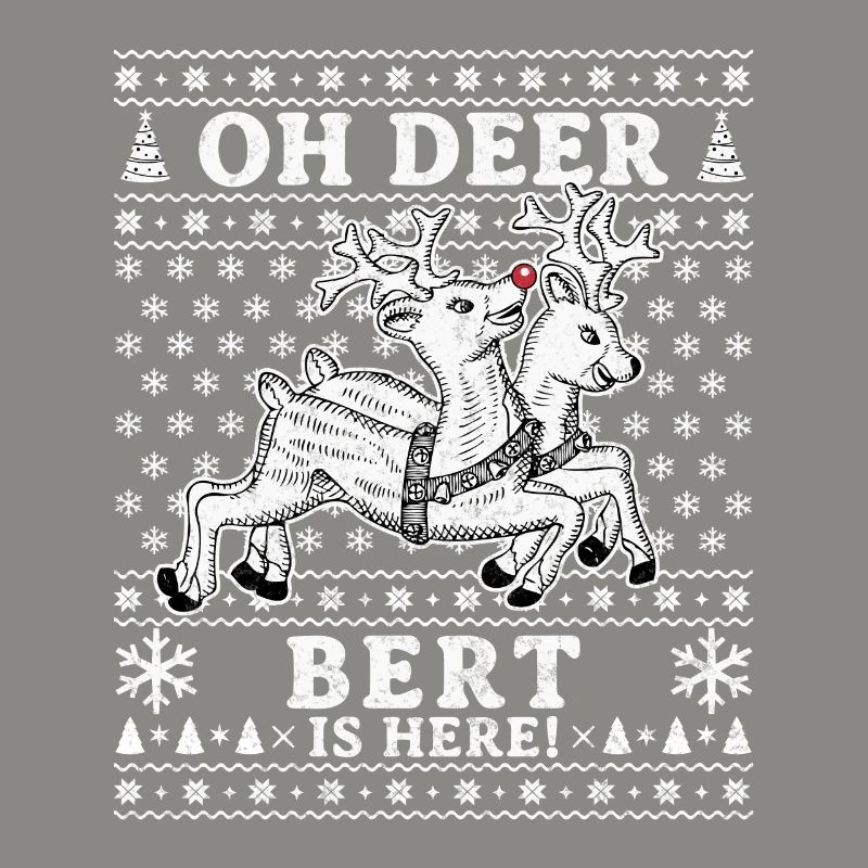 Oh Deer - Bert is here Ugly Weihnachten
