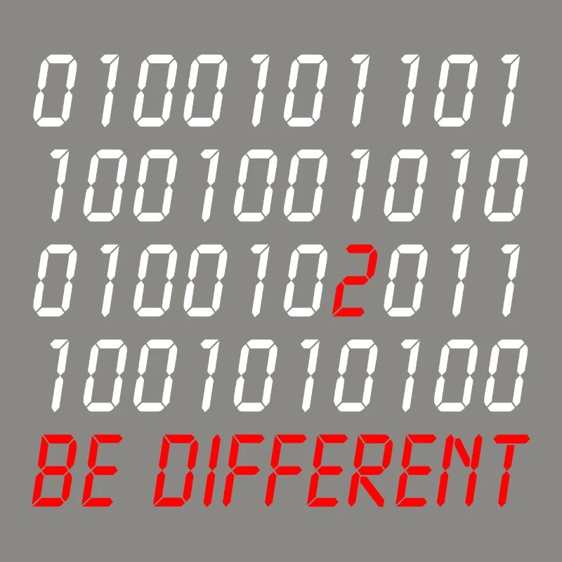 0100101 be different nerd programer gift idea