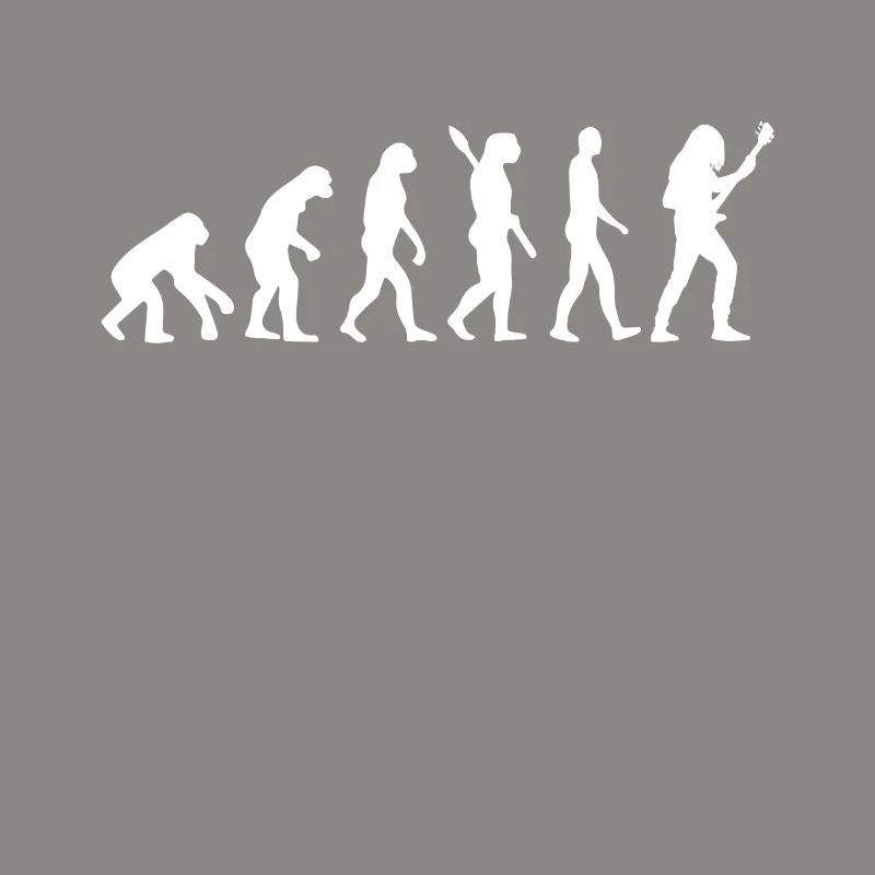 Guitare basse - Évolution de l’homme, Darwin