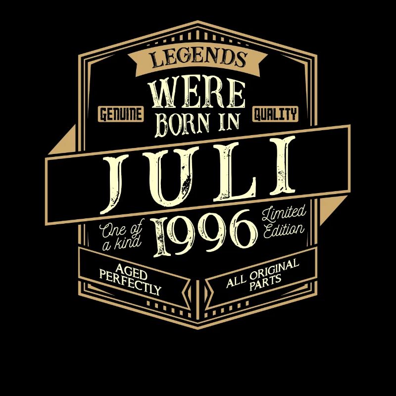 Juli 1996 Geburtstag Mann