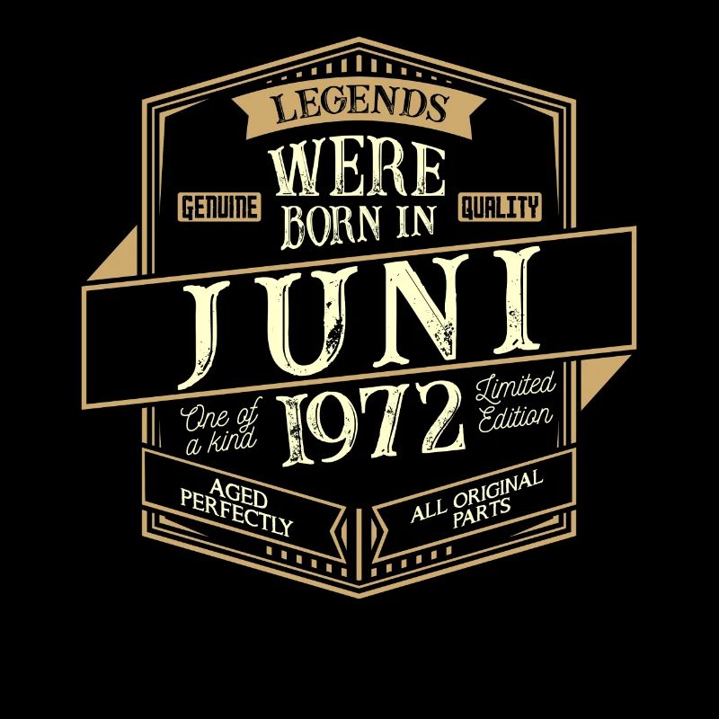 Juni 1972 Geburtstag Mann