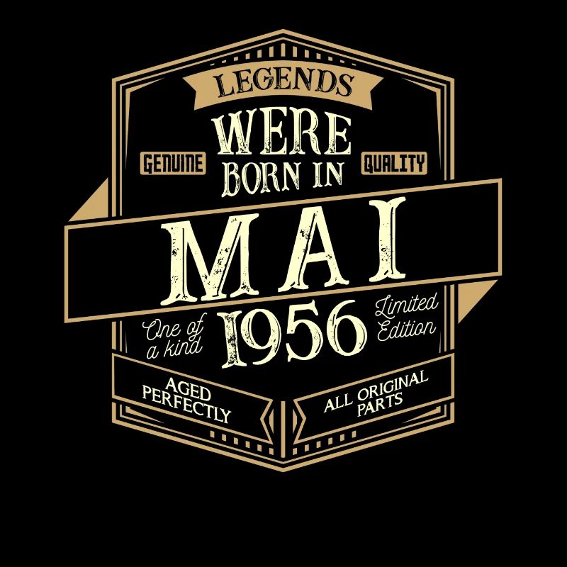 Mai 1956 Geburtstag Mann
