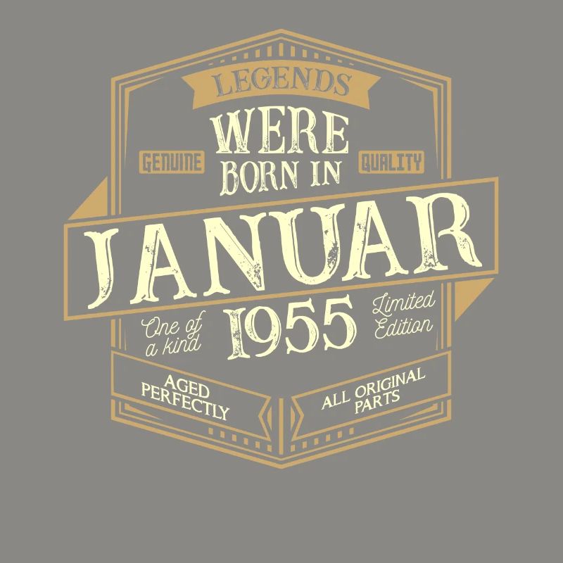 Januar 1955 Geburtstag Mann