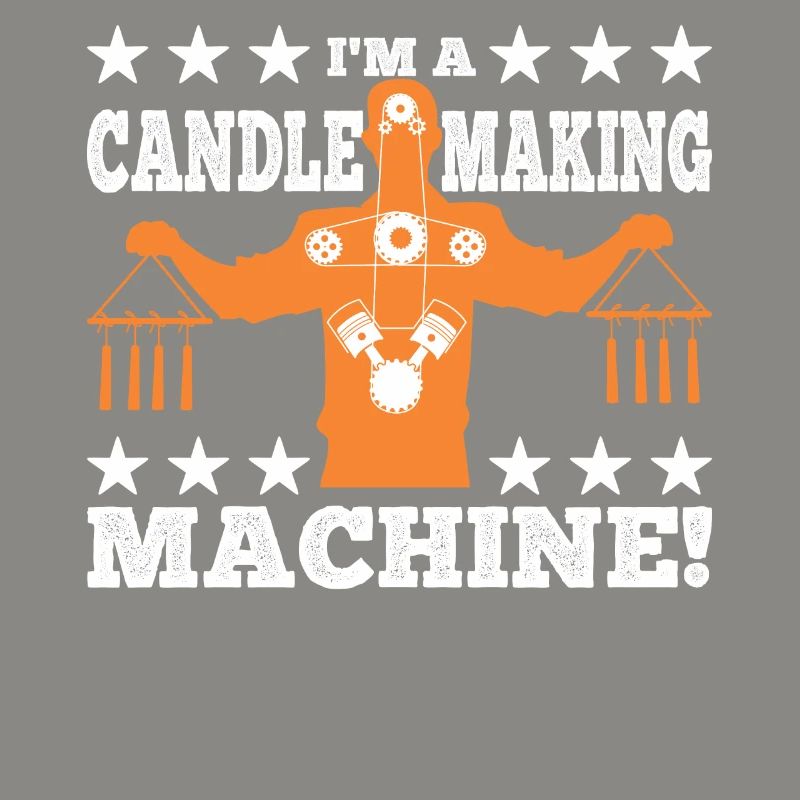 Je suis une machine à fabriquer des bougies !