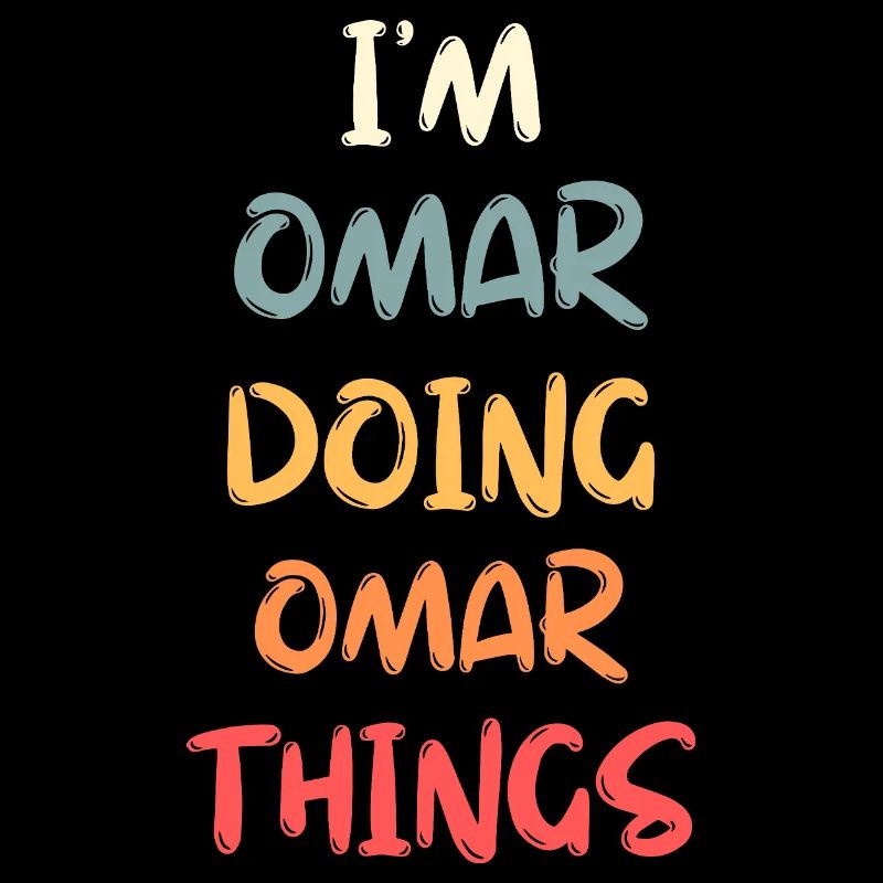 Omar Name Omar Personalized Name First Given