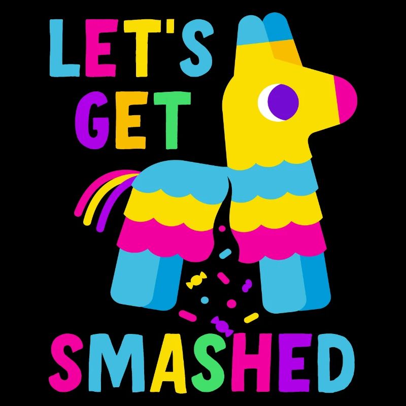 Let's Get Smashed Pinata
