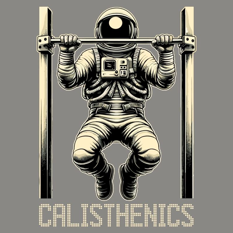 Calisthenics Astronaut Pull-ups Gift