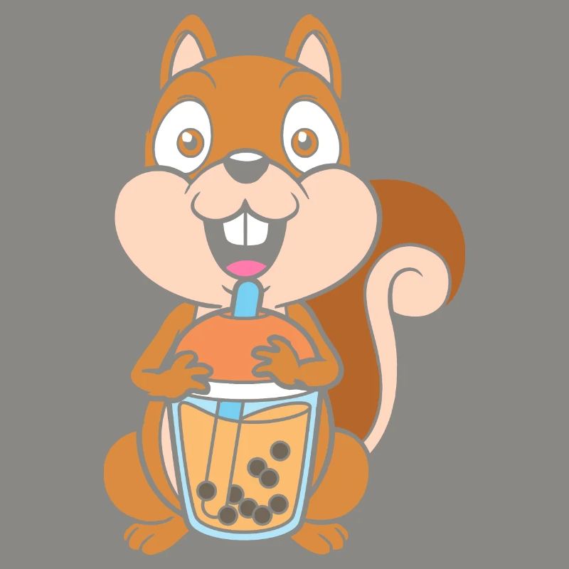 Bubble Tea Eichhörnchen