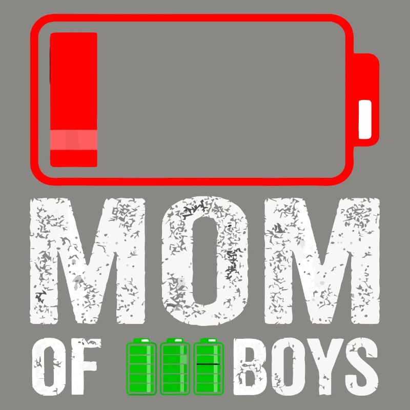 Mutter von 3 Jungen Geschenk vom Sohn Muttertag Geburtstag