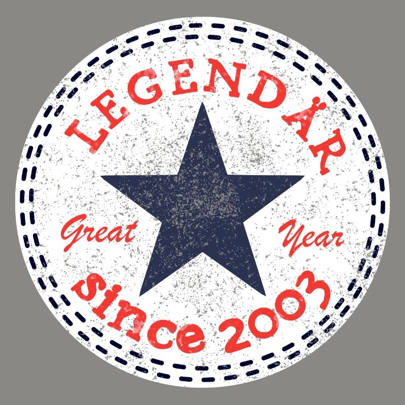 18. Geburtstag Geschenk Mädchen Junge since 2003