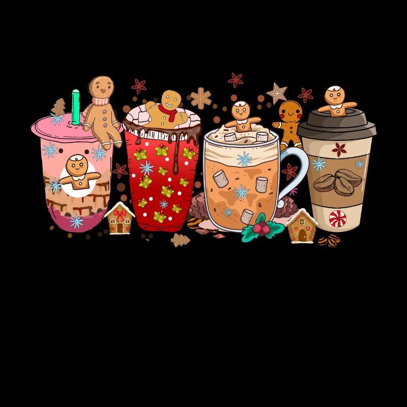 Lebkuchen Kaffee Latte, Weihnachtskaffee Latte