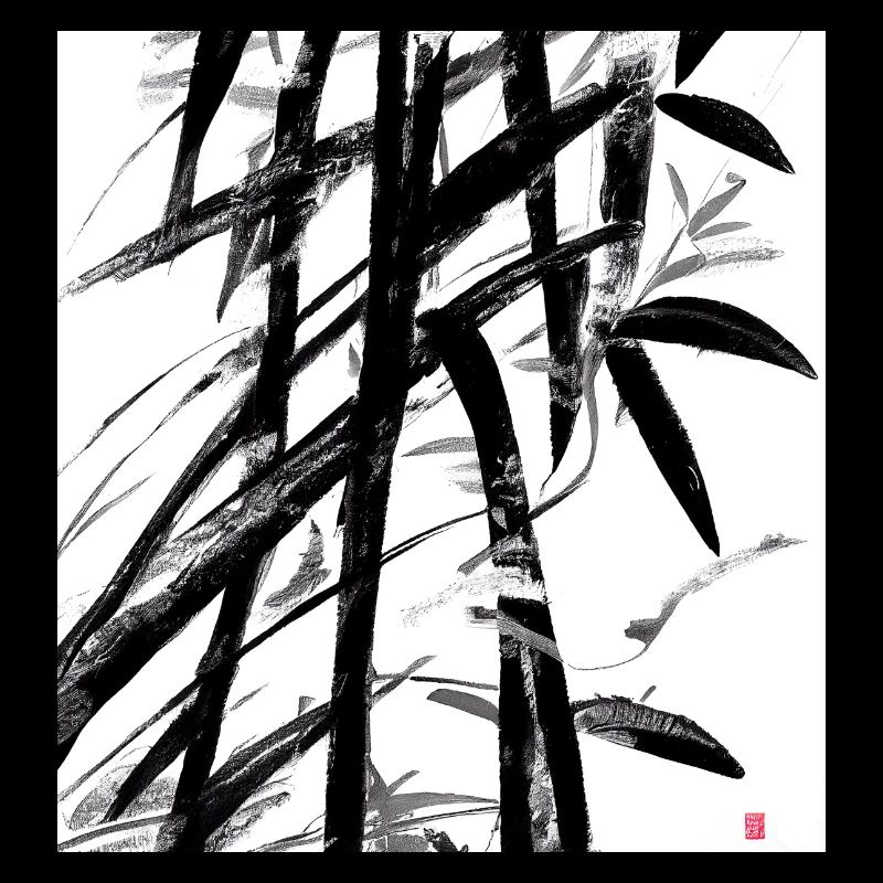 Bambusmalerei Sumi-e