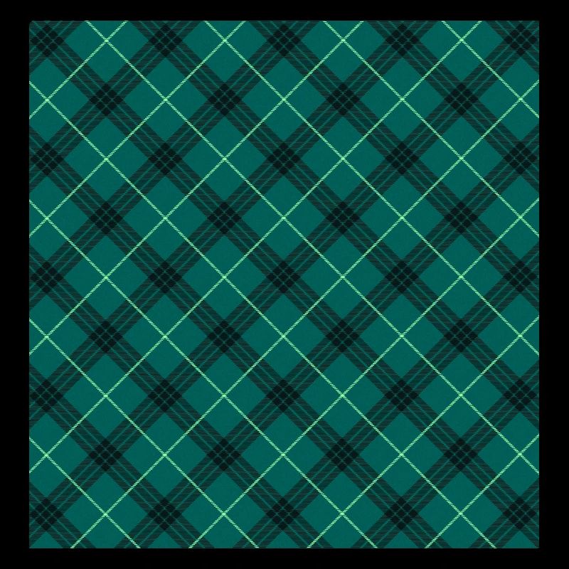 Checked pattern Checkered tartan fabric pattern turquoise green