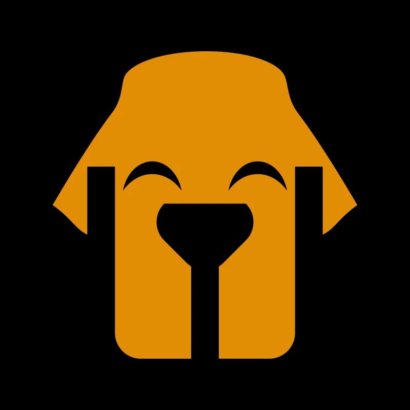 Dog Face Comic Logo