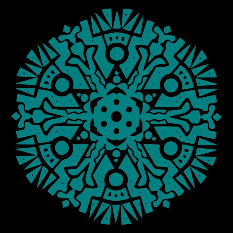Mandala Maya Pattern