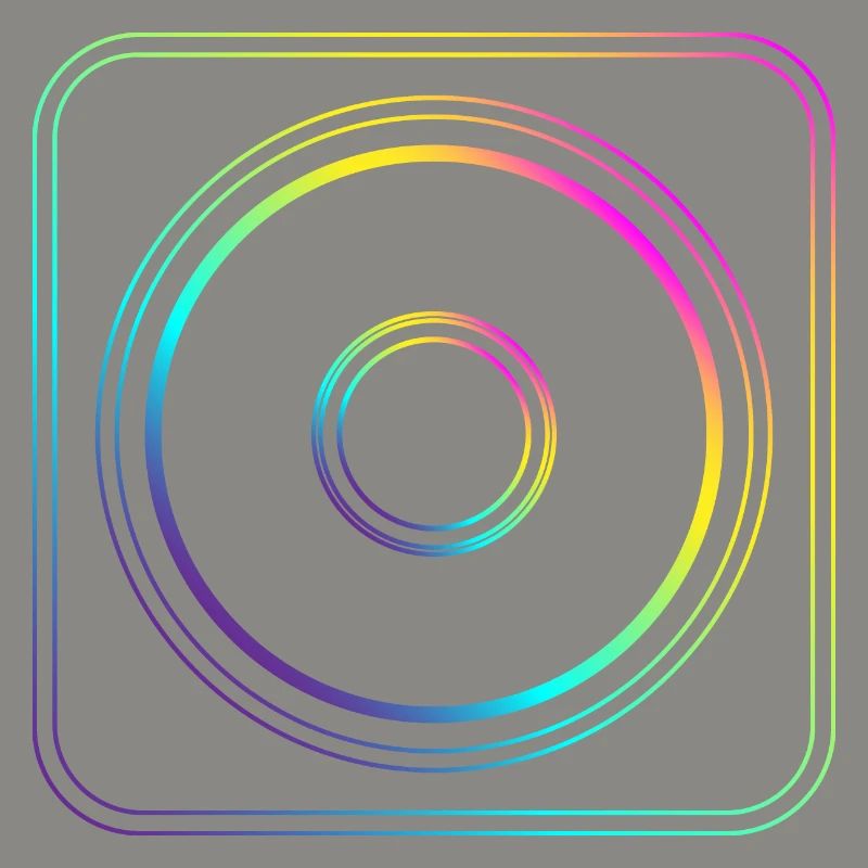 Colored Gradient Square