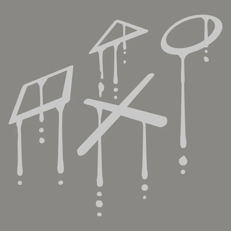 Graffiti Console Symboles Nerd