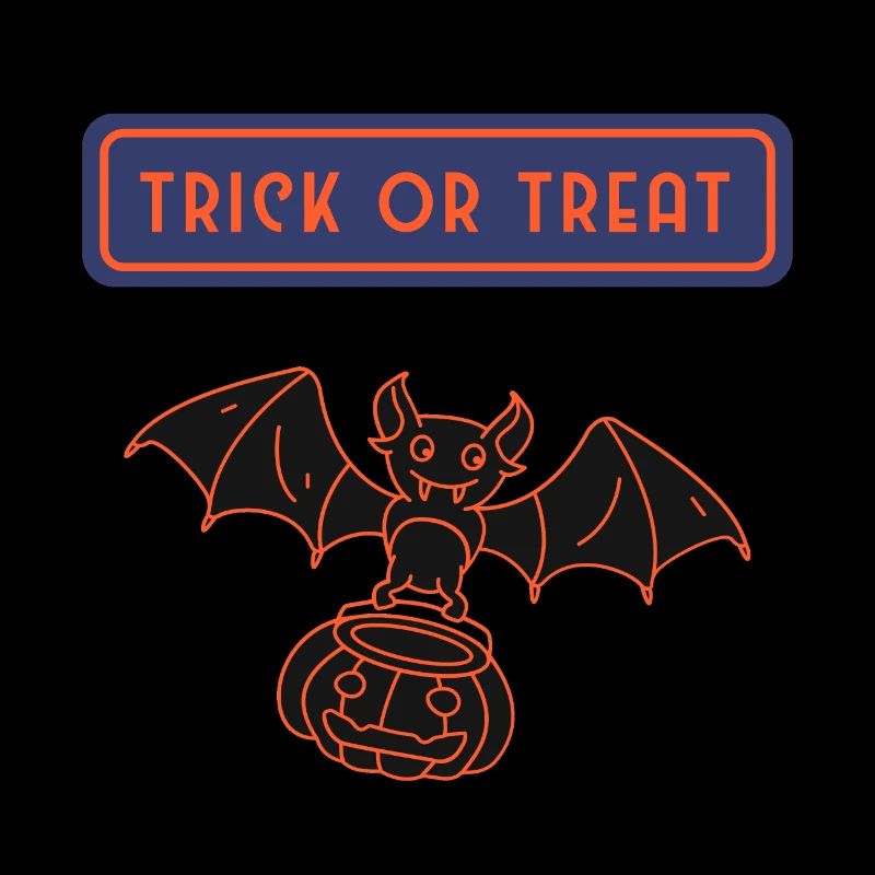 Süßes oder Saures einfaches Halloween