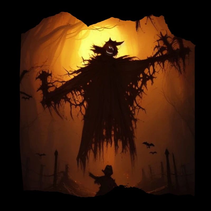 Fantôme d’Halloween avec citrouille