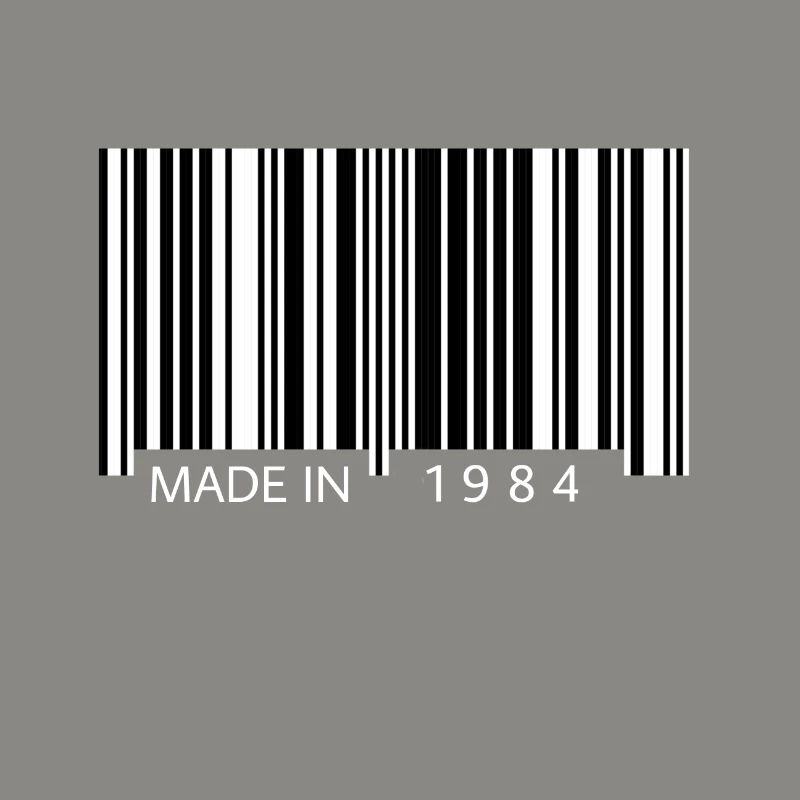 Fabriqué en 1984 Barcode Gift