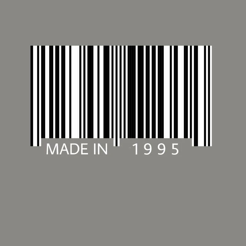 Made in 1995 Barcode Gift
