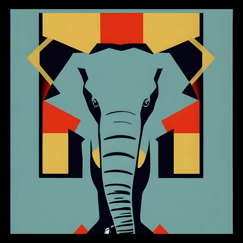 Elephant Pop Art