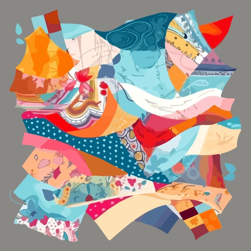 Fabric patchwork n°3