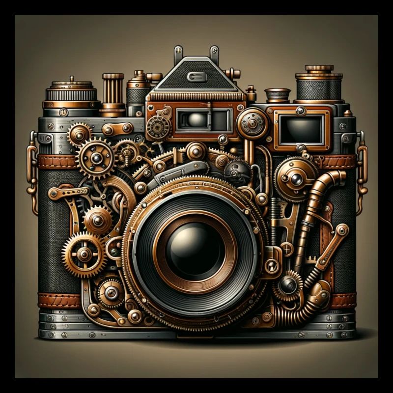 Caméra Steampunk