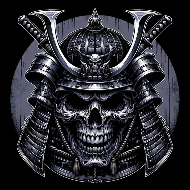 Samurai-Schädel der Seele