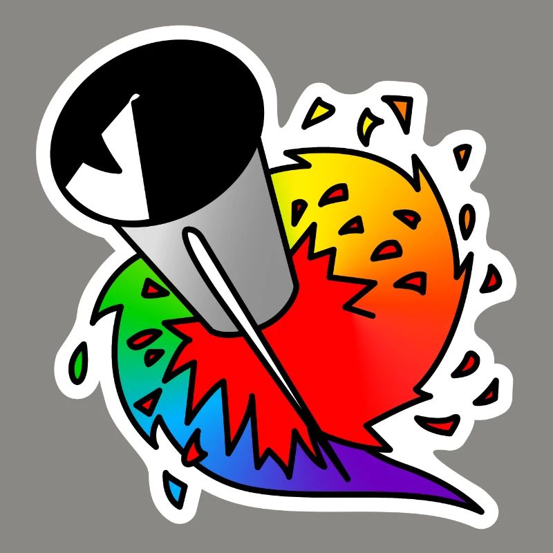 Rainbow Rocket : Sticky Queer Pride