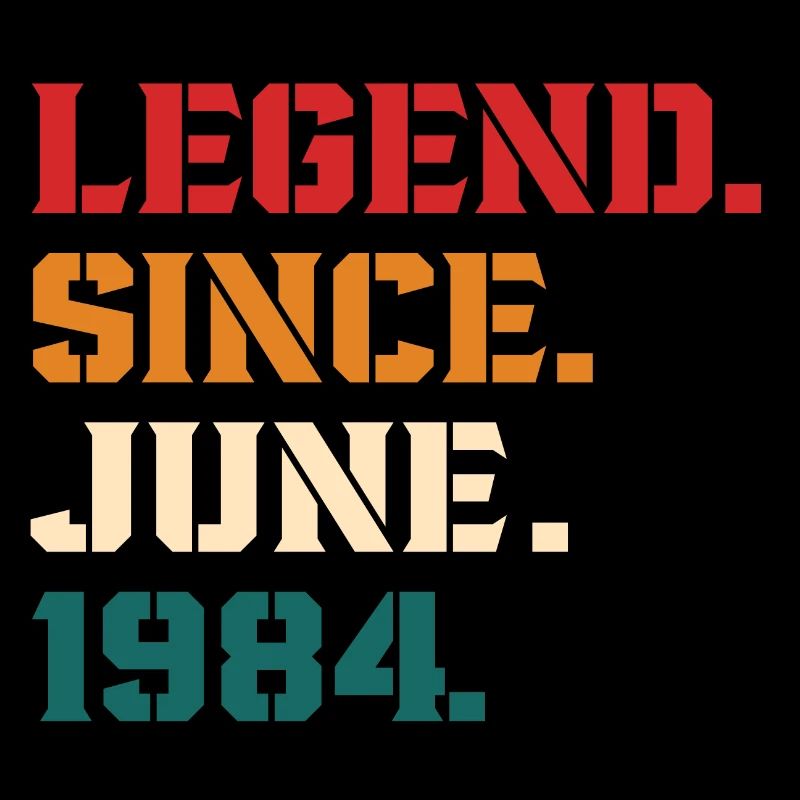 Legende seit Juni 1984