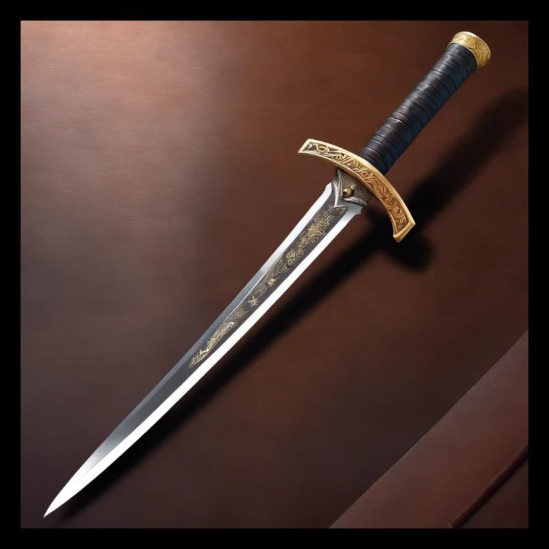 Conception d’affiche Sabre Samouraï