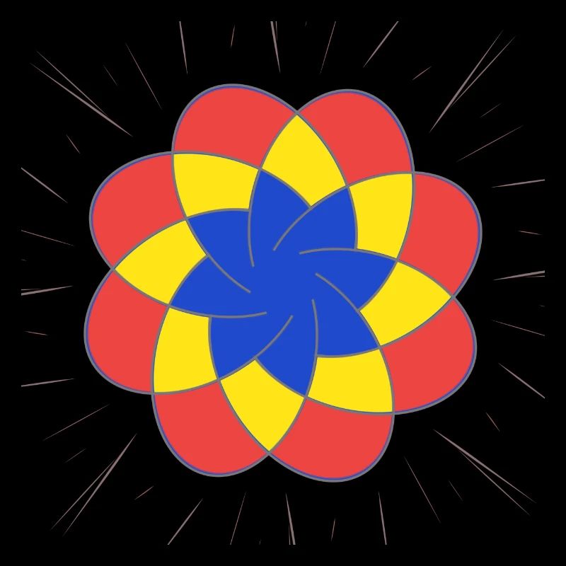 Abstrait avec un motif