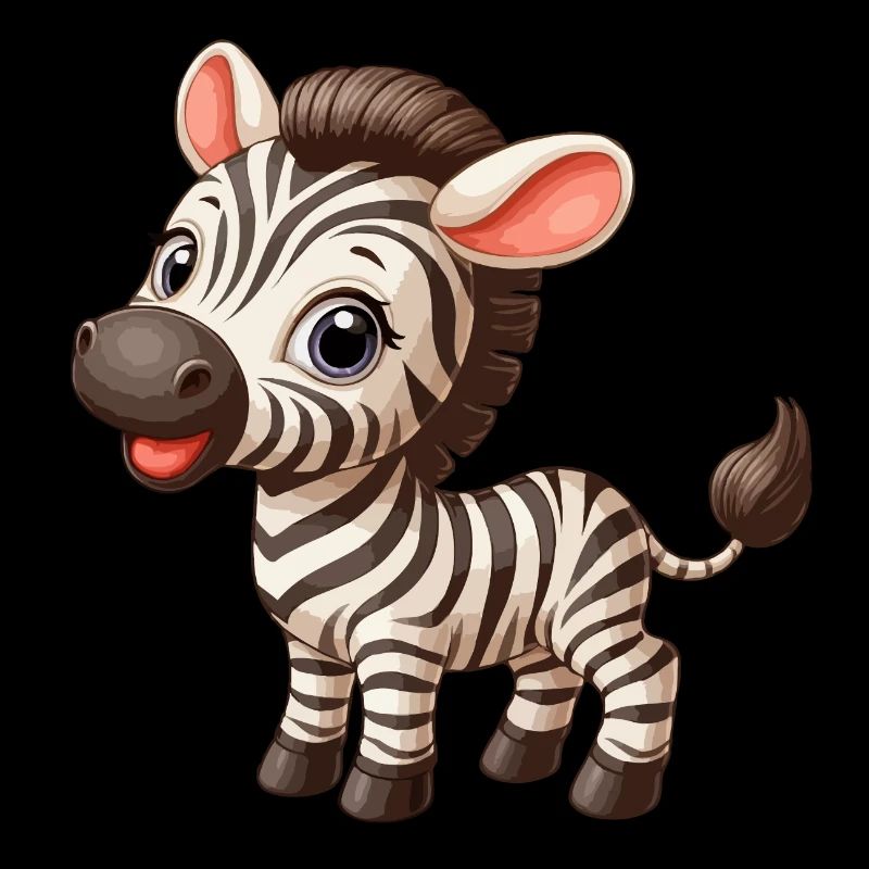 Zebra child
