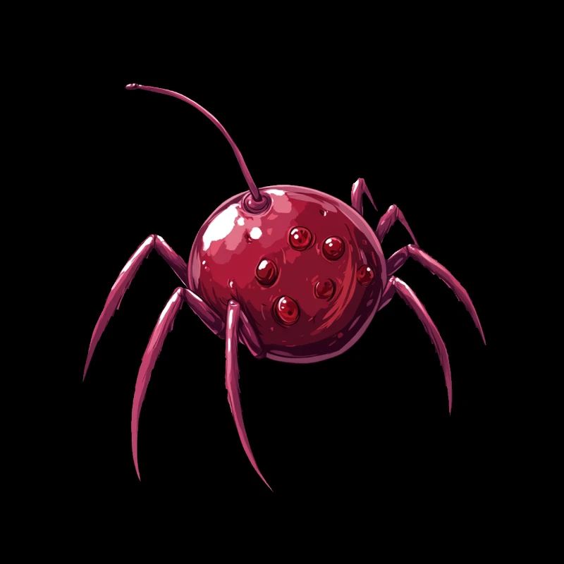 Kirschspinne Kirsche Spinne