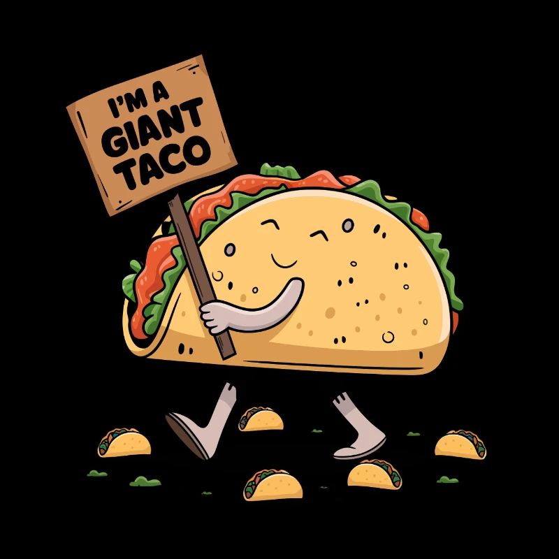 Ich bin ein riesiger Taco